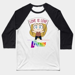 Ava Sharpe - Love is Love v2 Baseball T-Shirt